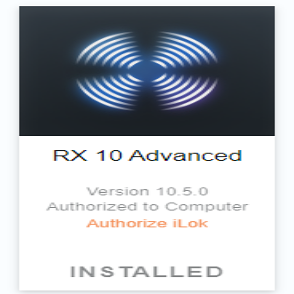 iZotope iZotope RX 10 Advanced - FULL License - Instant Tr
